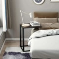 Miniatyrbild 9 av 10: Rootz sidobord - C-format sidobord - Soffbord - Ståbord - Metall Mdf - Rustik brun - 40,6 x 50,8 x 64,2 cm