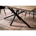 Miniatyrbillede 6 af 6: Rootz Massive spisebord - Industriel bord - Rektangulært bord - Håndlavet unikhed - 160 cm x 80 cm x 76 cm
