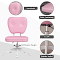Miniatyrbillede 5 af 10: Rootz E-Sports Gaming Chair - Kontorstol - Studiestol - Tyk skumpolstring - 45,5 cm x 59 cm x 82-92 cm