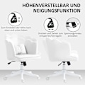 Miniatyrbild 6 av 10: Rootz Office Chair - Desk ordförande - Task Ordförande - Velvet Comfort - 66 cm x 62 cm x 80-88 cm