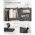 Pikkukuva 2 / 10: Rootz 8 Cube Black säilytyslokero - Kuutiojärjestäjä - Kuutiovarasto - ABS-muovi - PP-muovi - Teräsrunko - 32cm x 124cm x 94cm - 30cm x 40cm x 30cm -