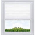 Miniatyrbillede 1 af 9: Rootz plisségardin - Polyester vinduesskærm - Intet boregardin - Solafskærmning - 45cm til 120cm Bredde - Aluminiumsprofil - Klemmfix Montering