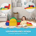 Miniatyrbild 5 av 10: Rootz Soft Building Block Set - Leksakskuber - Utbildningsleksak - Motorisk skicklighetsutveckling - 40,6 cm x 40,6 cm x 20,3 cm - EPE-skum
