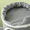 Miniatyrbild 8 av 10: Rootz PawHut Cat Tree - Ultimate skrapstolpe - Cat Climbing Tower - Multi-Level - Slitstarkt Sisal-rep - Mjukt plyschtyg - Ø57 x 99H cm