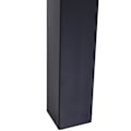 Miniatyrbild 10 av 11: Rootz matbordsset - 3-delat - 1 matbord - 2 matstolar - MDF - metall - trälook - svart