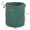 Miniatyrbillede 3 af 10: Rootz 3 Pack Garden Bag - Bladpose - Affaldssæk - Vandtæt UV -beskyttelse - Ø67 x 76H CM - 272L KAPACITION