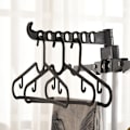 Miniatyrbillede 4 af 6: Rootz Airer - Tørrestativ - Vasketøjsstativ - Foldbart design - Høj belastningskapacitet - Mobilitet og stabilitet - 73 cm x 64 cm x 177 cm - Metalram