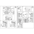 Miniatyrbild 7 av 10: Rootz Designer Bar Chair - Modern barstol - Snygg diskstol - Bekväm, hållbar, lätt att underhålla - Trä, konstläder, metall - 96,5 cm x 38,5 cm x 33 c
