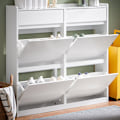 Miniatyrbillede 7 af 9: Rootz skoopbevaringsenhed - Skoopbevaring - Entreskab - Pladsbesparende design - MDF-materiale - 98x95x19cm