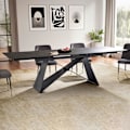Miniatyrbillede 2 af 6: Rootz Stor spisebord - Moderne design - Rektangulært bord - Sæder 12 - 180-260 cm x 95 cm x 78 cm