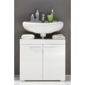 Miniatyrbillede 6 af 11: Rootz Badeværelsessæt - Badeværelsesskabe - Højglans - 163 x 190 x 34 cm White High gloss