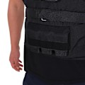 Miniatyrbillede 6 af 7: Rootz 20kg Træningsvest - Vægtvest - Justerbar - Træningsfitness - Oxford - Jern - Sort - 36x52cm