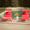 Miniatyrbillede 4 af 8: Rootz justerbar solseng med baldakin - Haveseng - Strandseng - Holdbar metalramme - Syntetisk fiberstof - Multiposition - Opbevaringslomme - 195 cm x