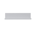 Pikkukuva 4 / 4: Rootz Baby Room Wall Shelf - Bookcase - Display Rack - Nursery Ledge - Storage Unit - Child's Bookshelf - Wall Organizer - White - 90 x 23 x 20 cm