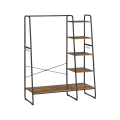 Pikkukuva 1 / 7: Rootz-vaateteline - Vaateteline - 5 tasoinen vaateteline - Vaateteline - Seisova vaateteline - Riipputeline - Vintage ruskea-musta - 45 x 120 x 160 cm