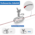 Miniatyrbillede 5 af 7: Rootz Ultimate Pool Cover - All Season Pool Protector - Svømmebassin presenning - Holdbar, rivefast, forbedrer vandkvaliteten - Flere størrelser tilgæ