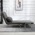 Miniatyrbillede 4 af 9: Rootz Sovesofa - Dobbeltsofa - Lænestolsseng - Gæsteseng - Sammenklappelig seng - Grå - 105 x 80 x 78 cm