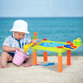 Miniatyrbillede 2 af 7: Rootz Children's Game Table - Sandbox Table - Sand And Water Play Table - Mud Table - Beach Toys - Sand Toys - Accessories -99.5 x 49 x 48 cm