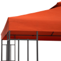 Pikkukuva 8 / 10: Rootzin vaihtokatto metallipuutarhapaviljonkiin - Terra - Polyesteri - 118,11 cm x 118,11 cm x cm