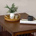 Miniatyrbillede 3 af 4: Rootz Hundebur - Hundehus - Inkluderer hævet stativ - Transportkasse - MDF - Brun - 80,5 cm x 59,5 cm x 67,5 cm