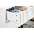 Miniatyrbillede 5 af 8: Rootz Bedside Table - Nightbord - End Table - Organized Storage - 40x48x40cm - Industrial Style - Safe & Sturdy MDF
