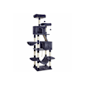 Miniatyrbild 1 av 7: Rootz Cat Scratching Post Tree - Kattmöbler - Högt Scratching Tower - Lekplats i flera plan - Sisalstolpar - 60cm x 50cm x 206cm