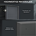 Miniatyrbillede 8 af 10: Rootz spejlskab - Vægmonteret organisering - Badeværelsesopbevaring - Pladsbesparende - Rustfri hængsler - Rustfrit stål - 40cm x 12cm x 60cm