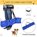 Miniatyrbillede 6 af 8: Rootz Dog Agility Set - 3-in-1 Pet Training Set - High Jump - Round Rods - Easy To Carry - Yellow