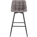 Pikkukuva 4 / 7: Rootz-baarijakkara - Designer-baarituoli - Jalkatuella varustettu työpöytä - Keinonahka - Ergonominen ja mukava - Tukeva ja kestävä - Monipuolinen ja