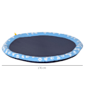 Pikkukuva 3 / 5: Rootz Splash Sprinklerityyny - Sininen - PVC - 66,92 cm x 66,92 cm x 0,021 cm