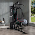 Miniatyrbillede 2 af 11: Rootz Multi -Gym træningscykel - Træningsstation - Vægtbænk - Omfattende træning - 170x104x205cm - Forstærket stål - Sort