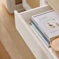 Miniatyrbillede 6 af 7: Rootz skoskab med bænk - Entryway Organizer - Opbevaringsenhed - MDF og fyrretræ konstruktion - Justerbar hylde - Formbeskyttelse - Komfortable siddep