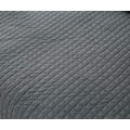 Miniatyrbillede 4 af 10: Rootz Vendbart Sengetæppe - Sofatæppe - Polyester - Åndbar - Alsidig - Mørkegrå - 360 g/m² - 1 cm Kant - 150 cm x 200 cm