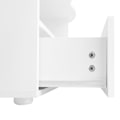 Miniatyrbild 8 av 11: Rootz molnformat soffbord - vardagsrumscentrum - snygga möbler - push -to -open lådan - 100 cm x 60 cm x 39,2 cm