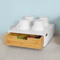 Miniatyrbild 3 av 9: Förvaringslåda för Rootz Kaffekapsel - Kaffekapselhållare Stativ Box-Tepåsar Förvaringsväska