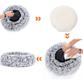 Pikkukuva 2 / 7: Rootz Donut -koiransänky - Lemmikkieläinsohva - Memory Foam -sänky - Pehmomateriaali - Mukava ja kestävä - 60cm x 20cm - Harmaa