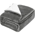 Miniatyrbillede 1 af 9: Rootz vægtet terapitæppe - Angstlindrende tæppe - Stresstæppe - Dobbeltsidet flannel & sherpa - Dyb trykstimulering - Jævn vægtfordeling - Holdbar kon