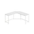 Miniatyrbillede 1 af 7: Rootz Modern Computer Desk - Kontorbord - Arbejdsstation - Spånplade - Robust stålramme - 149cm x 149cm x 76cm