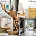 Miniatyrbillede 9 af 9: Rootz sengebord med strømskinne - Natbord - Ladestation - Opbevaringsplads - 25 cm x 60 cm x 30 cm