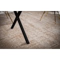 Miniatyrbillede 6 af 6: Rootz Spisebord - Massivt akacietræ - Køkkenbord - Trækantdesign - Håndlavet - Unikt naturligt look - Justerbare højdeknapper - 180 cm x 90 cm x 76 cm