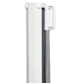 Pikkukuva 3 / 5: Rootz-turvaportti - Ovi- ja portaikkoportti - Rullautuva yhdellä kädellä - PVC - Harmaa - 5,5-115L x 5,5L x 82,5K cm