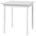Miniatyrbillede 1 af 10: Rootz Køkkenbord - Spisebord - Firkantet bord - Moderne Design - Massivt fyrretræ - 75cm x 75cm x 76cm - Hvid