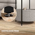 Miniatyrbillede 6 af 10: Rootz Round Side Bord - Sofabord - Bedtbord - Elegant design - 44 cm x 44 cm x 56 cm