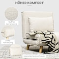Miniatyrbillede 4 af 11: Rootz sovestol - foldestol - Lounge stol - 6 -niveau justerbar ryglæn - komfort & stil - 72W x 190d x 25H cm