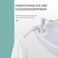 Miniatyrbild 6 av 10: Rootz Portabelt handfat utomhus - Mobilt handfat - Campingdisk - Integrerad tvålautomat - 51 cm x 33,5 cm x 103 cm