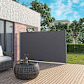 Pikkukuva 4 / 7: Rootz Privacy -näyttö - Sivumarkiisi - Aurinkosuoja - Parveke - Terassi - Puutarha - Taupe - 180 x 350 cm