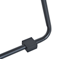 Pikkukuva 7 / 7: Rootz Dip Station ja Sling Trainer - Musta - Teräs - 35,43 cm x 31,88 cm x 36,41 cm