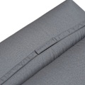 Miniatyrbillede 5 af 7: Rootz liggeunderlag - Solsengeunderlag - Havesengeseng - Pude - Polyester/PP fyld - Mørkegrå - 196 x 55 x 8 cm