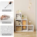 Miniatyrbillede 6 af 6: Rootz White Reol - Opbevaringshylde - Vitrineskab - Fleksibel konfiguration - Overlegen holdbarhed - Nem montering - 90 cm x 90 cm x 30 cm