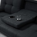 Miniatyrbillede 9 af 11: Rootz Sofa Bed - Guest Bed - Justerbar ryglæn - Max Comfort - Foldningstabel - 181x77x78 cm - Grå